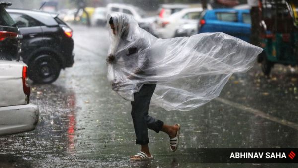 Delhi rain