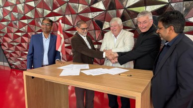 The MoU was signed by Prof. Devendra Jalihal, Director, IIT Guwahati, and Prof. Henrik Bindslev, Dean, Faculty of Engineering, SDU, in the presence of Jørgen Mads Clausen, Chairman, Danfoss, and Honorary Consul for the Kingdom of Denmark in the Emirates