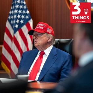 3 things podcast the indian express US Iran Israel