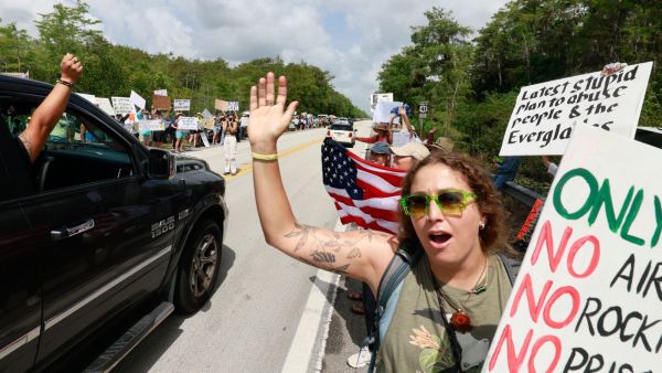 Florida-Alcatraz-Protest