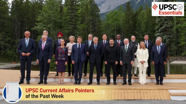 upsc, current affairs pointers, G7 summit