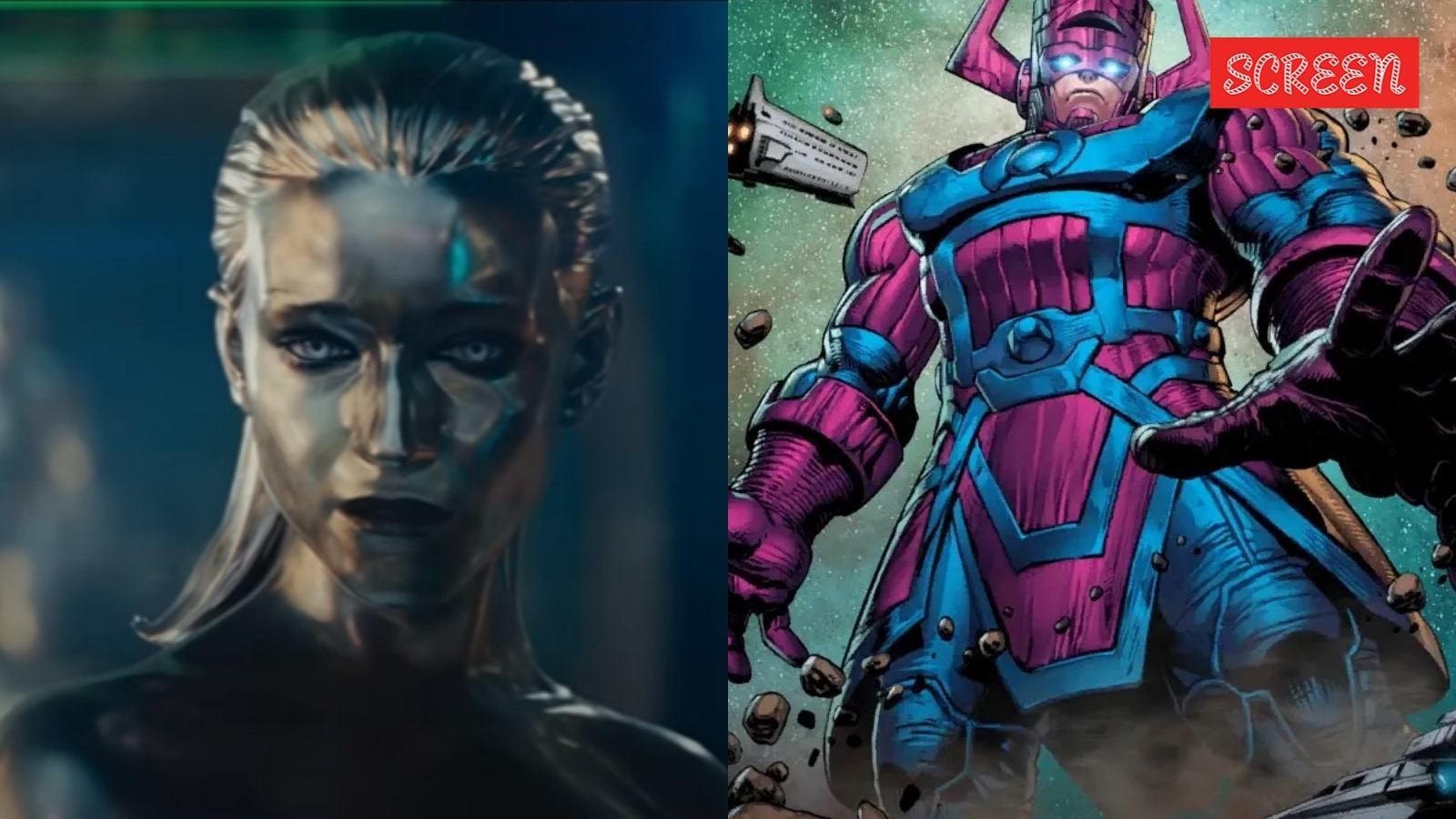 Who is ‘world eater’ Galactus and the female silver surfer Shalla Bal who feature in the trailer of The Fantastic Four First Steps