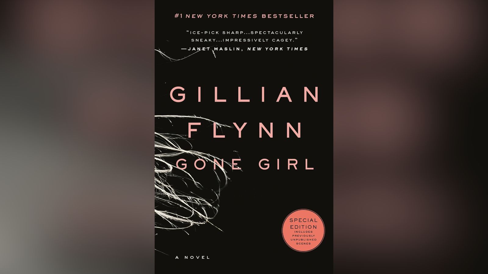 The cover of Gone Girl by Gillian Flynn, which is a gripping revenge novel 