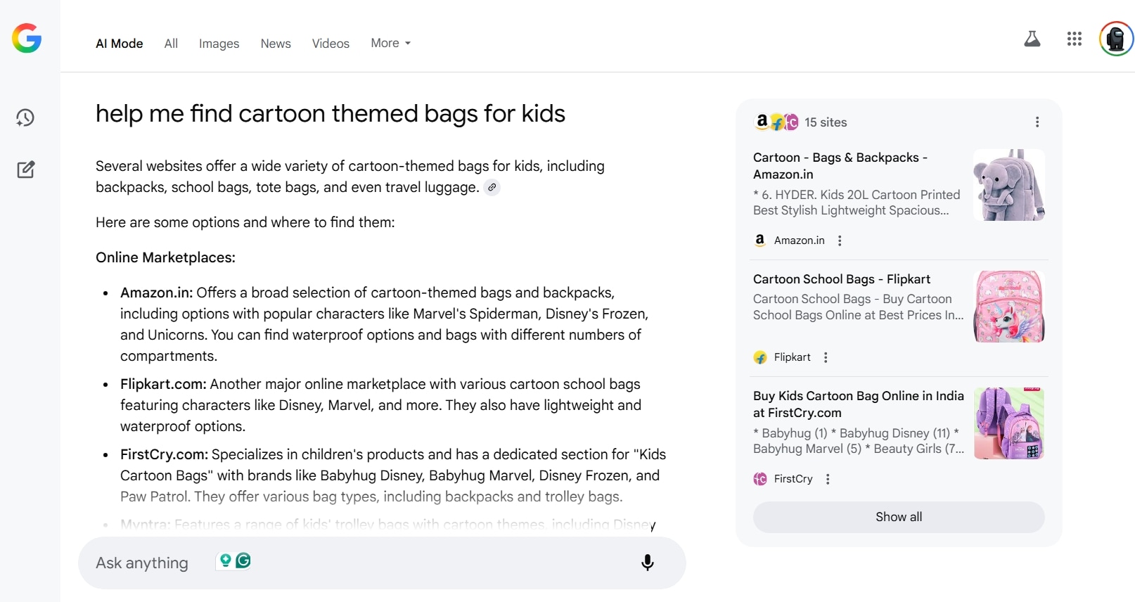 The new feature is really handy if you want to quickly get more information about anything.
