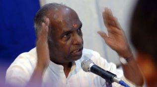 K N Govindacharya was the RSS Patna Vibhag pracharak, putting him at Ground Zero of the student-led protests that snowballed into a mass agitation against the Indira Gandhi government. (Express Archive)