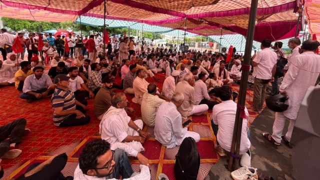 HAU protest