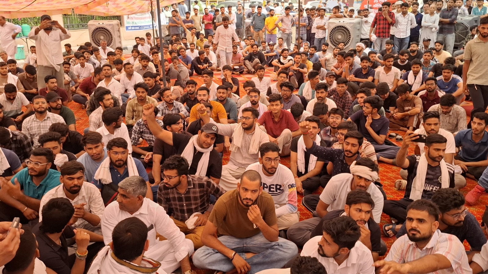 Haryana student protest has Opp on offensive, BJP on the back foot