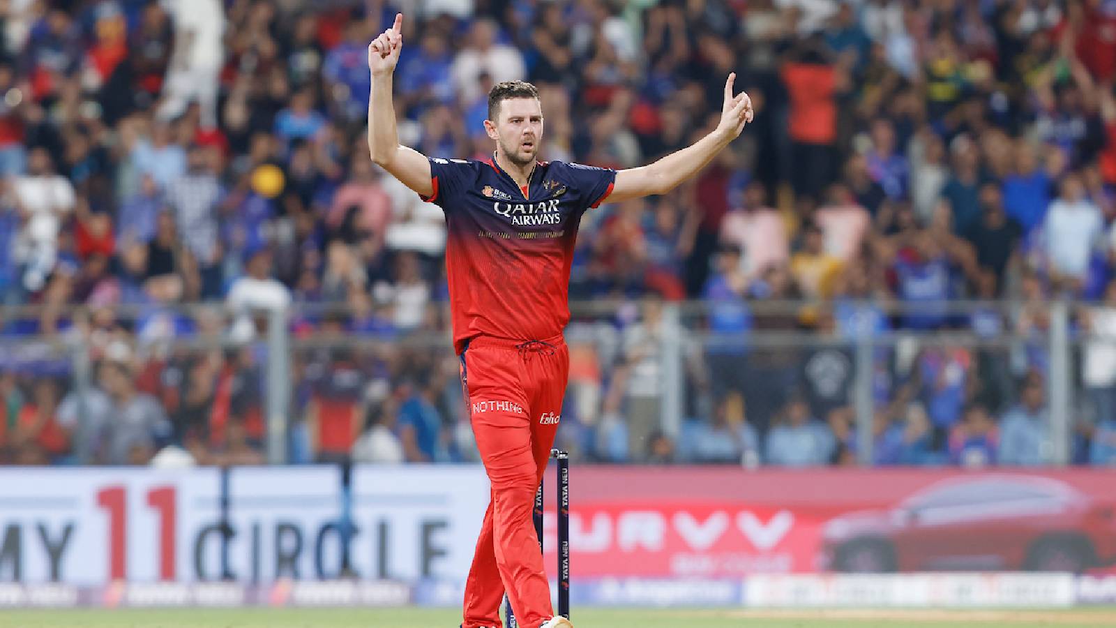 Who does Mohammad Kaif think will replace Josh Hazlewood for RCB in starting XI