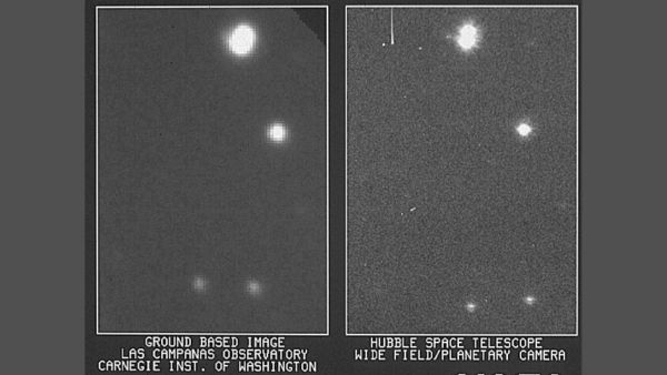 Hubble first light image WM