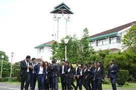 IIIM Kozhikode's latest cohort of MBA Students at IIM Kozhikode for the inaugral ceremony (Photo via IIM-K)