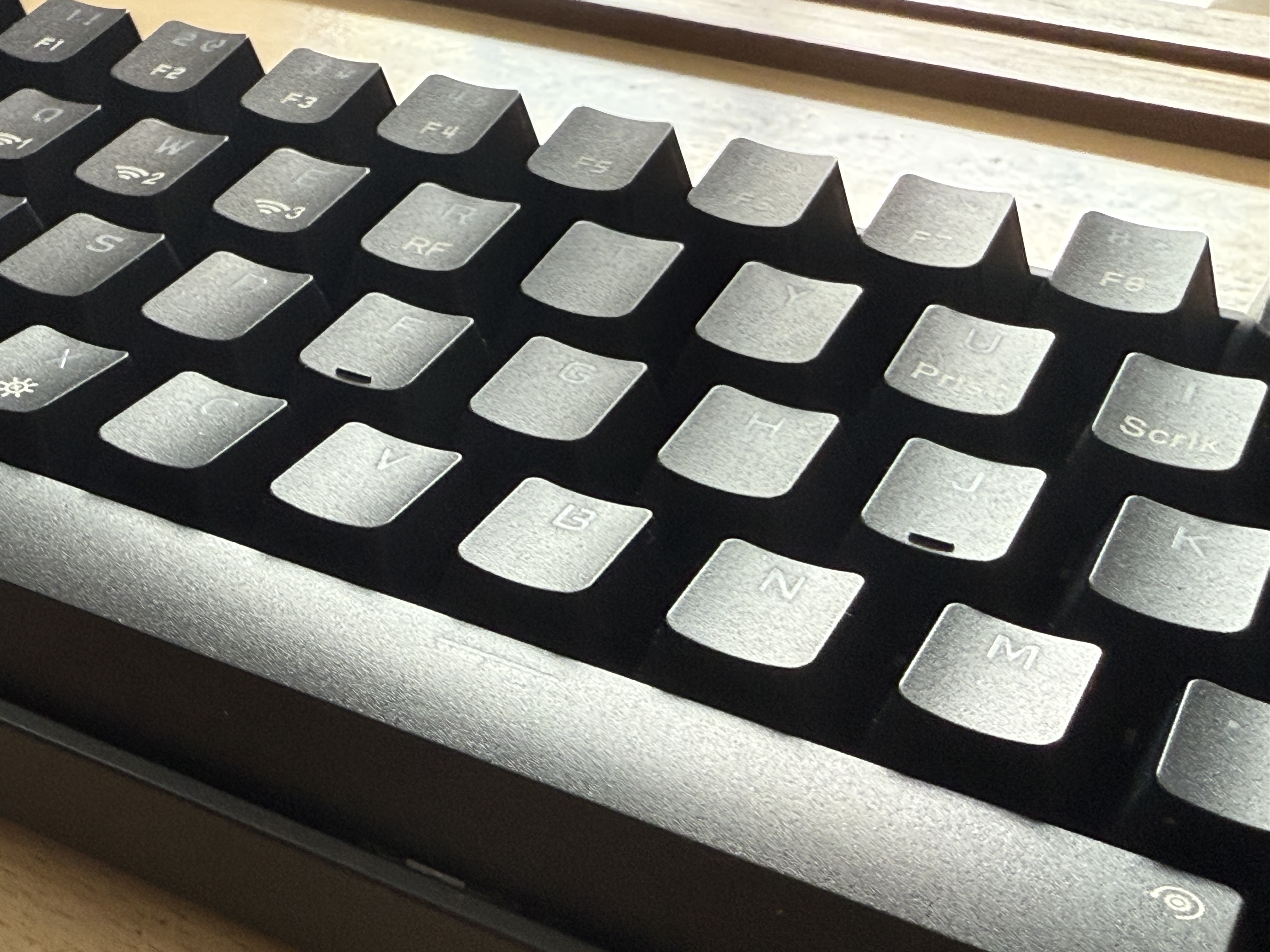 Connecting is as simple as switching the keyboard on. 