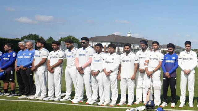 India A vs India Ahmedabad plane crash