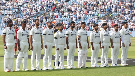Indian team had worn black armband and observed one minute of silence ahead of the national anthem on Day 1 of ENG vs IND Test. (AP)