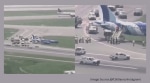 A JetBlue plane skidded off the runway at Boston Logan Airport. (Image source: @fl360aero/Instagram)