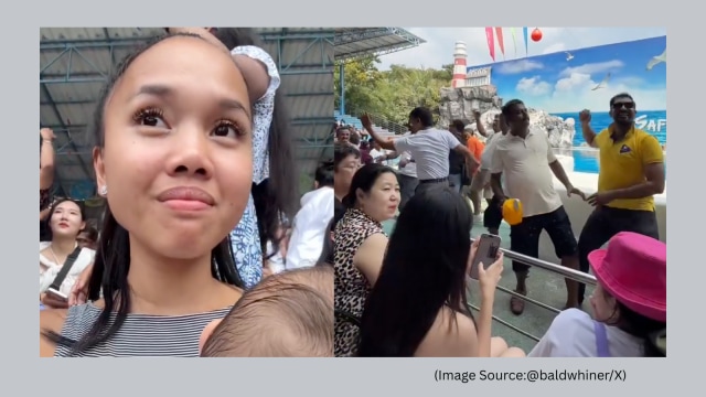 A video of Indian tourists dancing in Bangkok has gone viral, sparking heated debate online. (Image source: @baldwhiner/X)