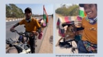 A man from Bihar travelled over 12K kilometres with his dog Charlie. (Image source: @safarmeinrahi/ Instagram)