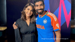 Sanjana Ganesan talks about her husband, Jasprit Bumrah, on a podcast. (Image source: @sanjanaganesan/ Instagram)