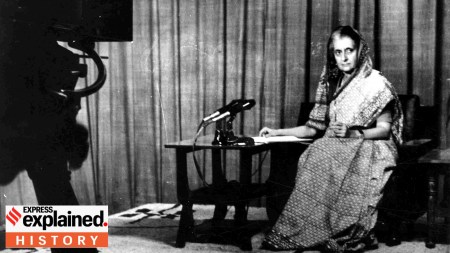 1975 Emergency, Emergency 1975, Indira Gandhi, Congress, history of Emergency, Indian political history, Parliament, Express Premium, Explained History, Indian express explained, explained news, explained articles