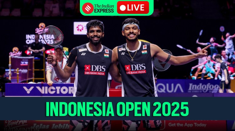 Catch India's Satwik-Chirag in action in the men's doubles quarterfinals in the Indonesia Open 2025.