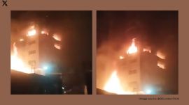 Explosions echoed through Tehran and several other Iranian cities