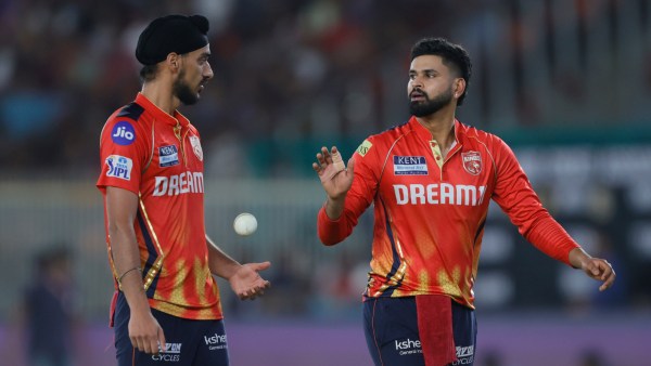 Arshdeep Singh with Shreyas Iyer during IPL 2025. (Sportzpics for IPL)