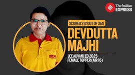 JEE Advanced 2025 Female Topper Devdutta Majhi