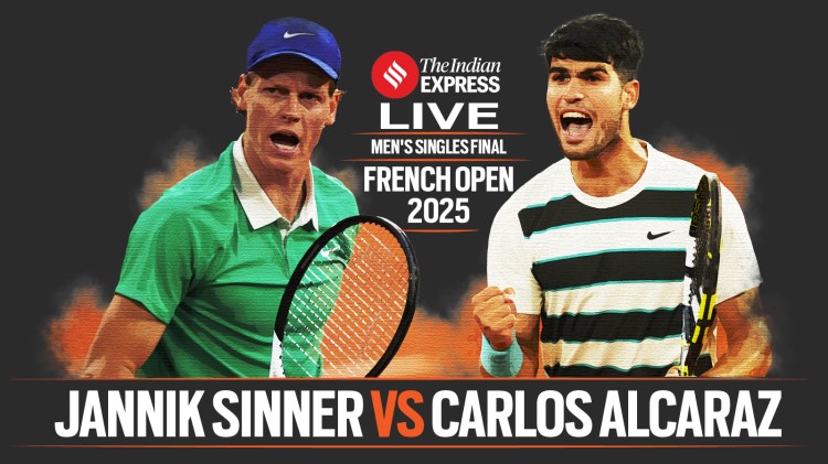  Jannik Sinner will take on Carlos Alcaraz.