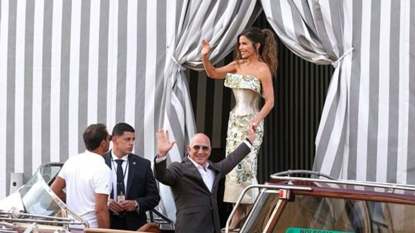 Jeff Bezos and Lauren Sanchez wedding