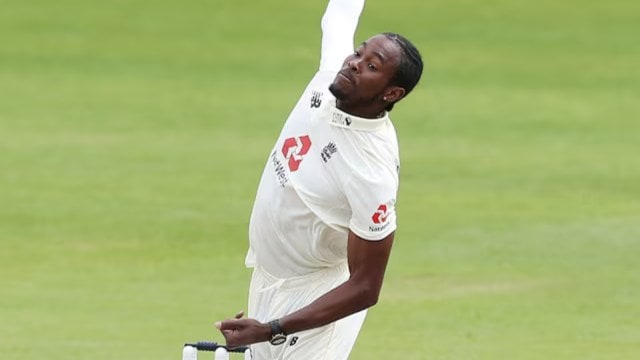  England pacer Jofra Archer in action. (REUTERS)