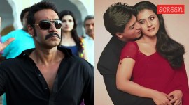 Kajol addressed the rumours about husband Ajay Devgn being jealous of her on-screen chemistry with Shah Rukh Khan