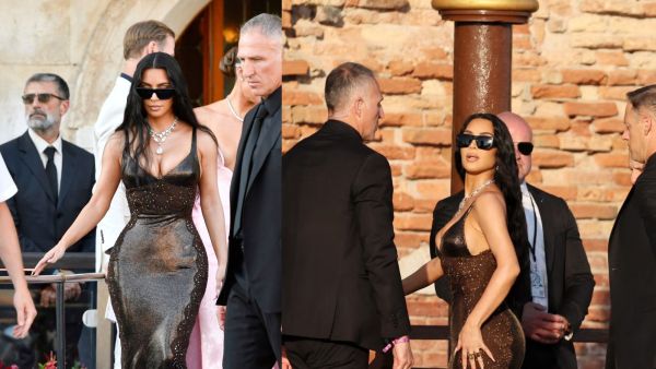 Kim Kardashian at Jeff Bezos wedding
