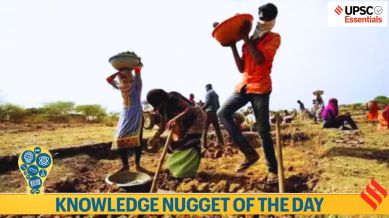 Knowledge Nugget: Mahatma Gandhi National Rural Employment Guarantee Scheme (MGNREGS)- A must-know for UPSC Exam
