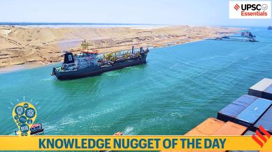 Knowledge Nugget: Red Sea shipping route and Suez canal: What you must know for UPSC Exam