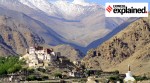 The Likir monastery in Ladakh.