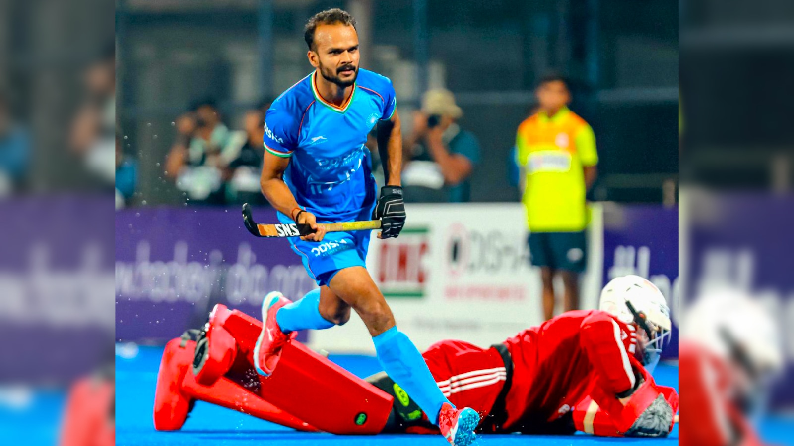 Veteran forward Lalit Kumar Upadhyay announced his retirement from international hockey, bringing the curtains down on a career that spanned over a decade. (PHOTO: Hockey India)