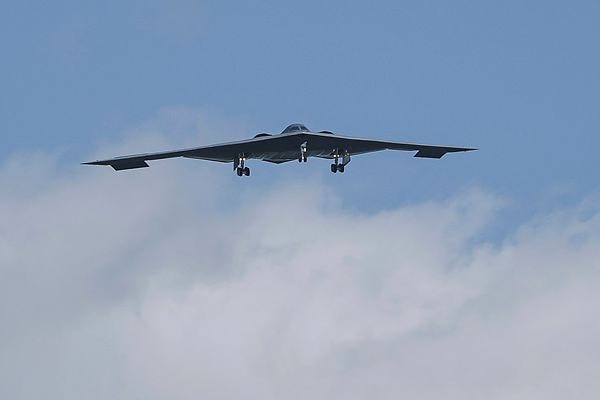  B-2 bomber arrives at Whiteman Air Force Base Mo., Sunday, June 22, 2025, after returning from a massive strike on Iranian nuclear sites on Saturday