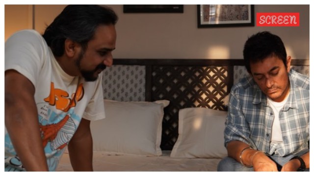 RS Prasanna with Aamir Khan.
