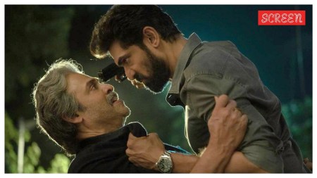 Venkatesh Daggubati and Rana Daggubati in Rana Naidu.