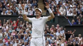 Wimbledon will honour two-time champ Andy Murray with a special sculpture at the 150th anniversary of the championships in 2027. (Reuters)