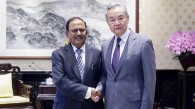 Doval meets Wang Yi in China, calls for countering terrorism