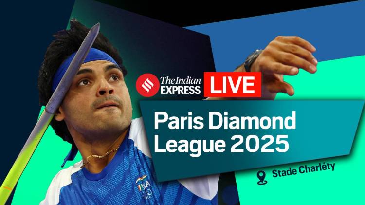 Neeraj Chopra Paris Diamond League Live