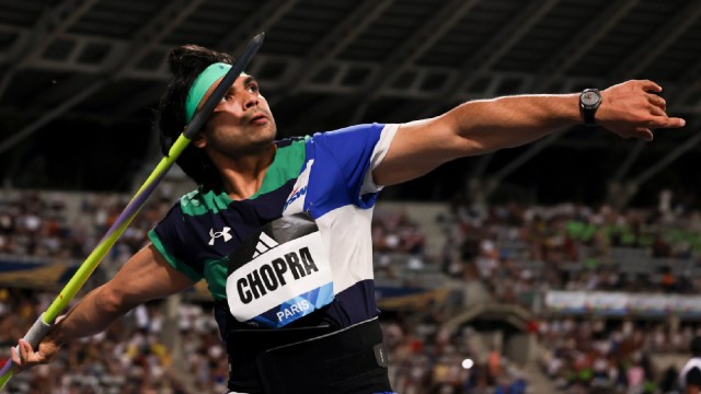 Neeraj Chopra won the Paris Diamond League 2025 with a throw of 88.16m. (Diamond League)