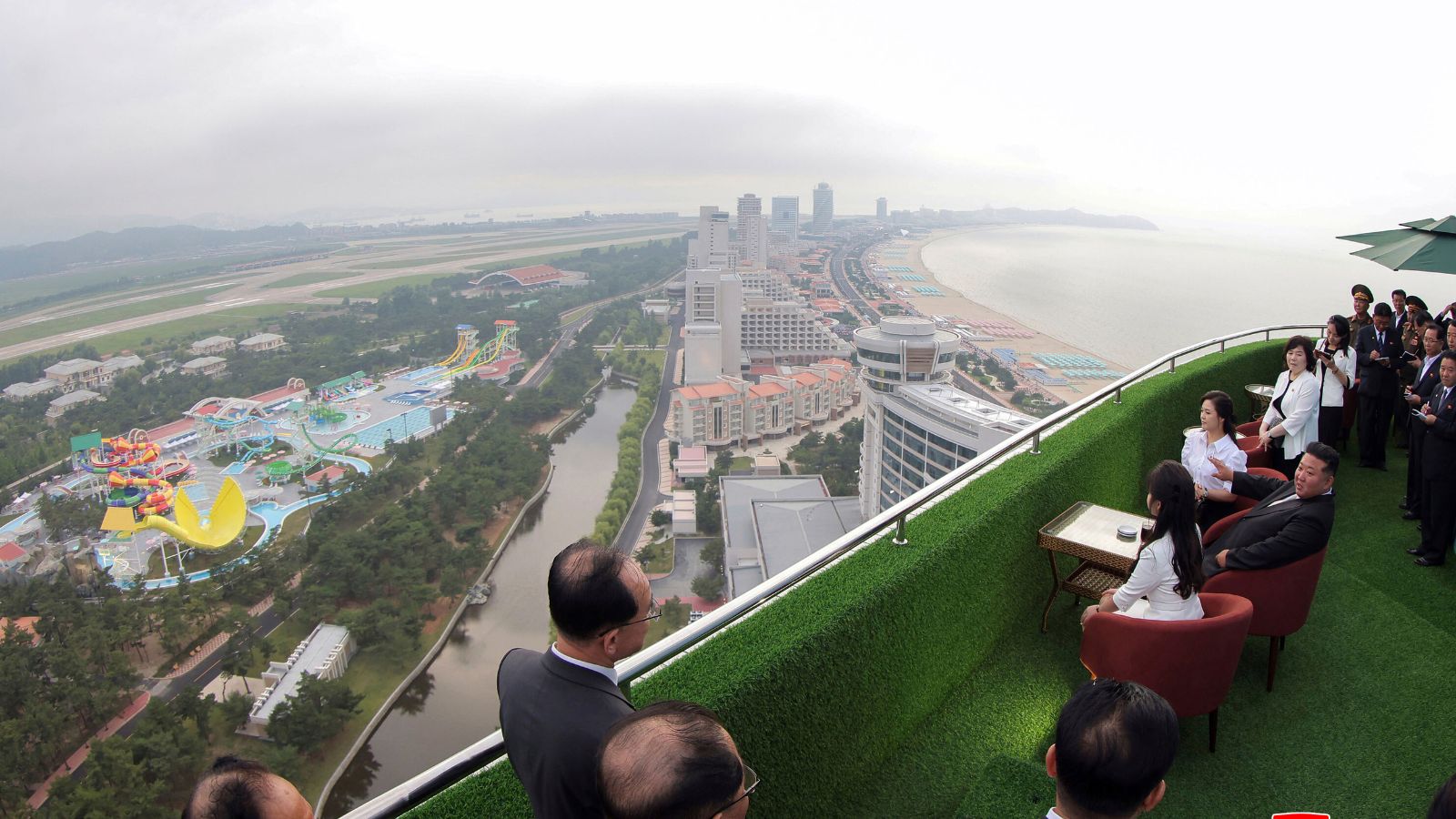 North Korea unveils beach resort, targets tourism amidst sanctions.