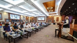 Visit aspirational dists, spend at least 24 hrs: PM to ministers