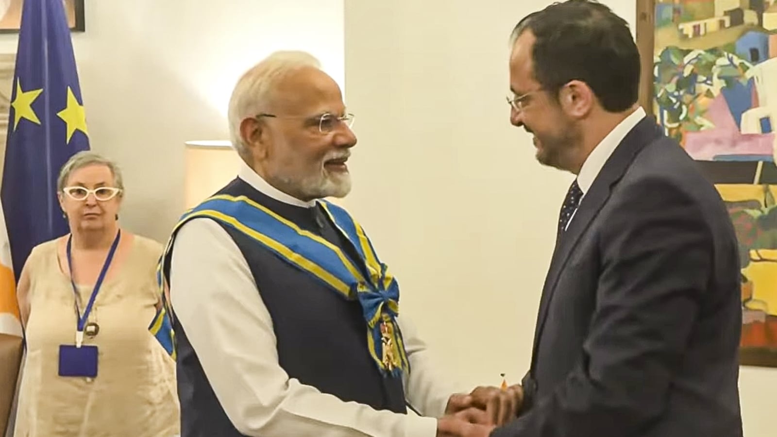 From Cyprus, PM Modi on war next door: Need talks for resolution and stability