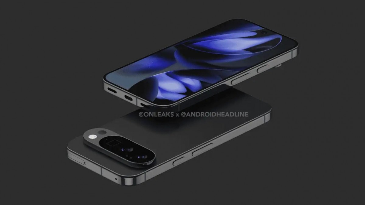 The Pixel 10 series is expected to bring huge performance improvements. (Image Source: Onleaks/Android Headline)