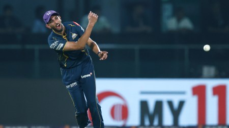 Gujarat Titans' Prasidh Krishna won the Purple Cap. (Sportzpics for IPL)