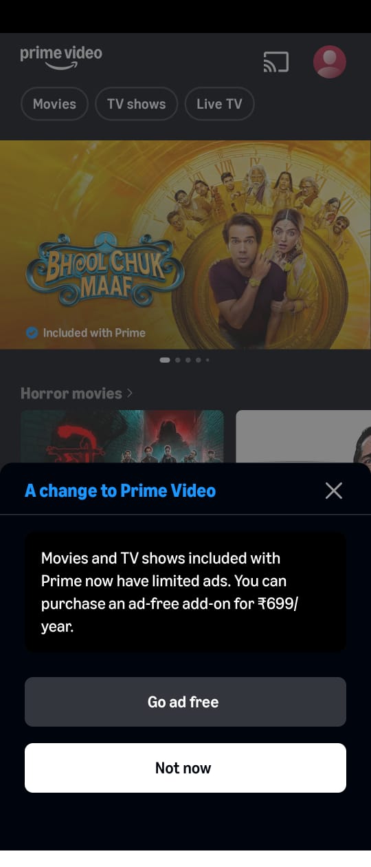 Amazon now requires Prime Video subscribers to pay more to remove ads.