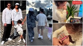 Priyanka Chopra, Nick Jonas and Malti