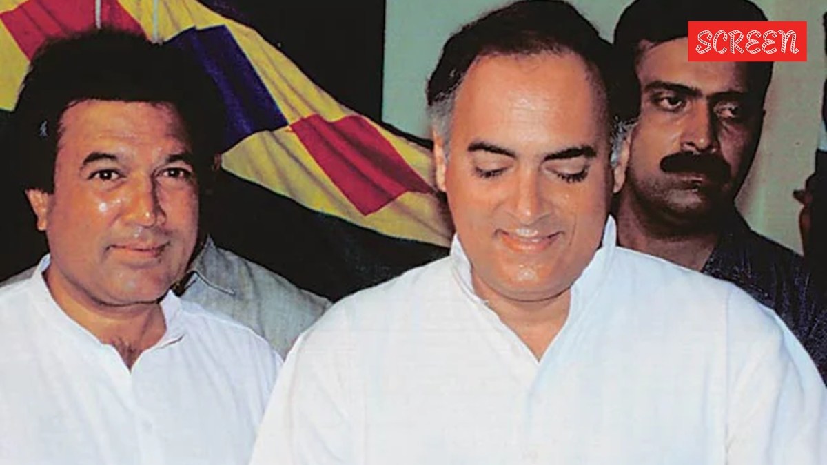 Rajesh Khanna and Rajiv Gandhi